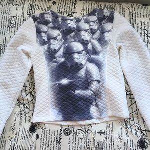 XS / SM Stormtrooper Star Wars White Jacket Blazer